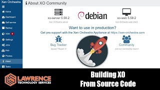 How To Build XO From Sources on Debian 10 Using XenOrchestraInstallerUpdater