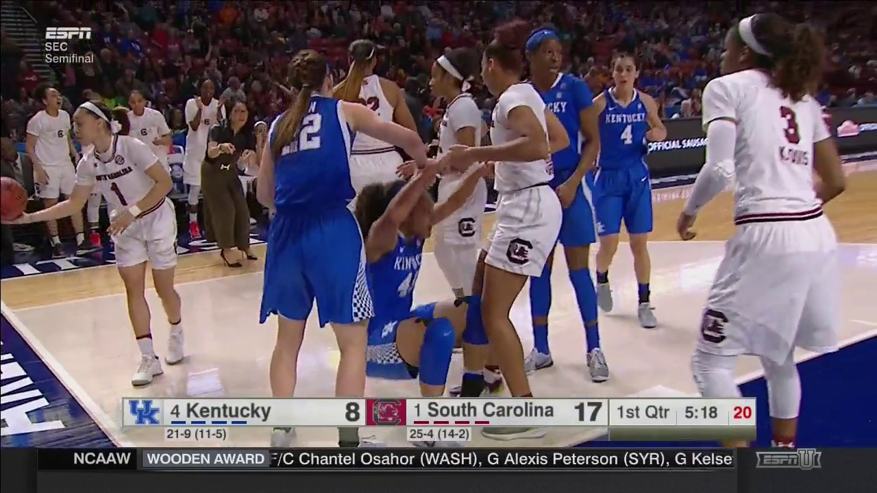 Kentucky falls to Tennessee in an SEC Tournament fight to the finish