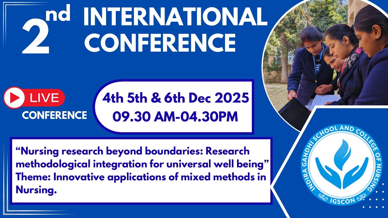 LIVE DAY-1 I Nursing Research Beyond Boundaries 2025 | 2nd International Conference