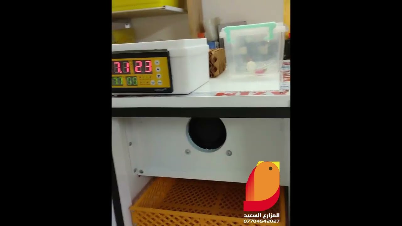 طريقة عمل فقاسة 120 بيضة تقليب يدوي(2)