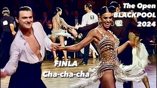 The Open Blackpool 2024 | Final Cha-cha-cha | Professional Latin