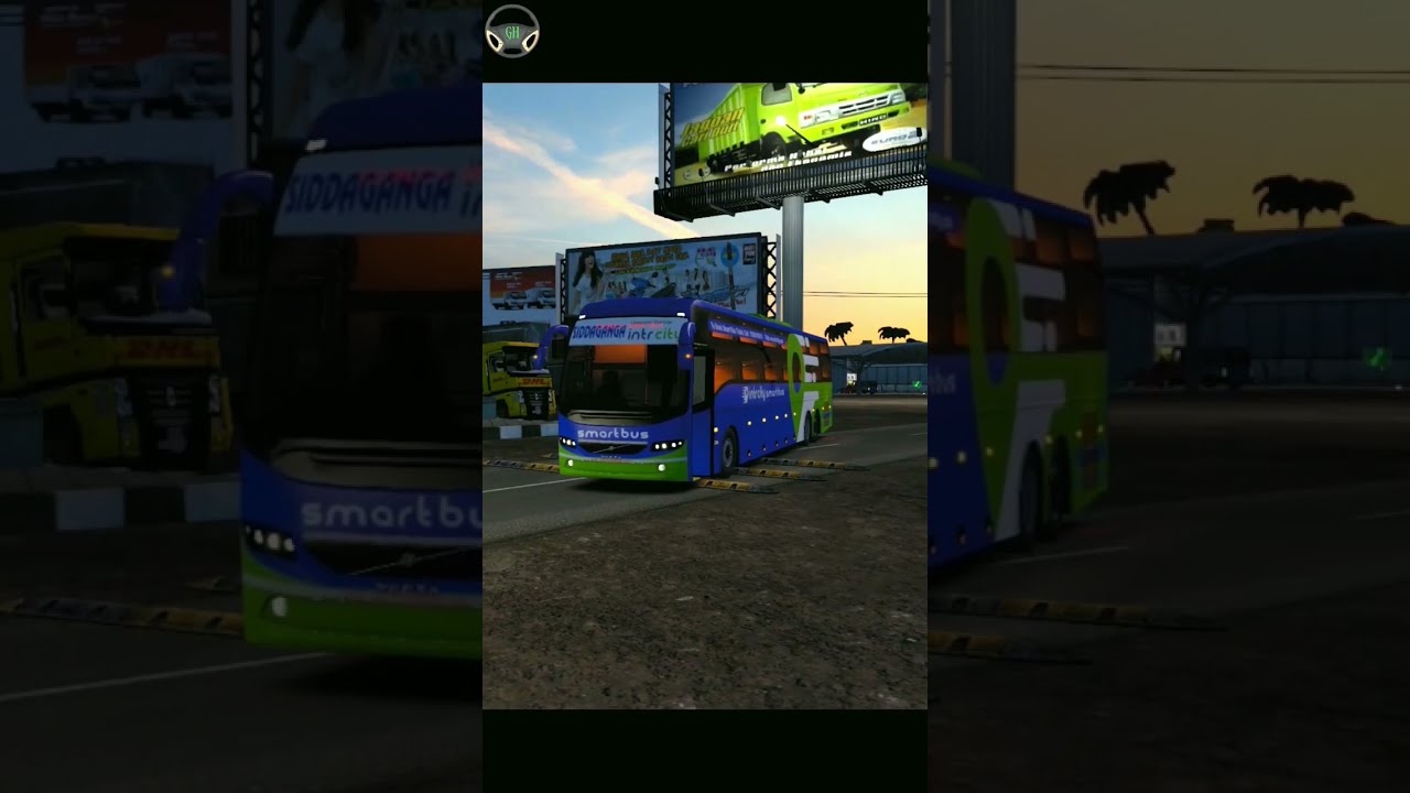 Volvo intrcity Smart Bus Air Suspension 😍😎 shorts YouTube