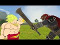 ハイラル王国にやってきたブロリー (Broly appears in the Kingdom of Hyrule)
