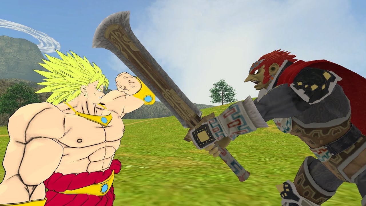 ハイラル王国にやってきたブロリー (Broly appears in the Kingdom of Hyrule)