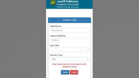 Guwahati University BA BSC BCOM OTBE EXAM process login process updated 🔥 Keyan Tech