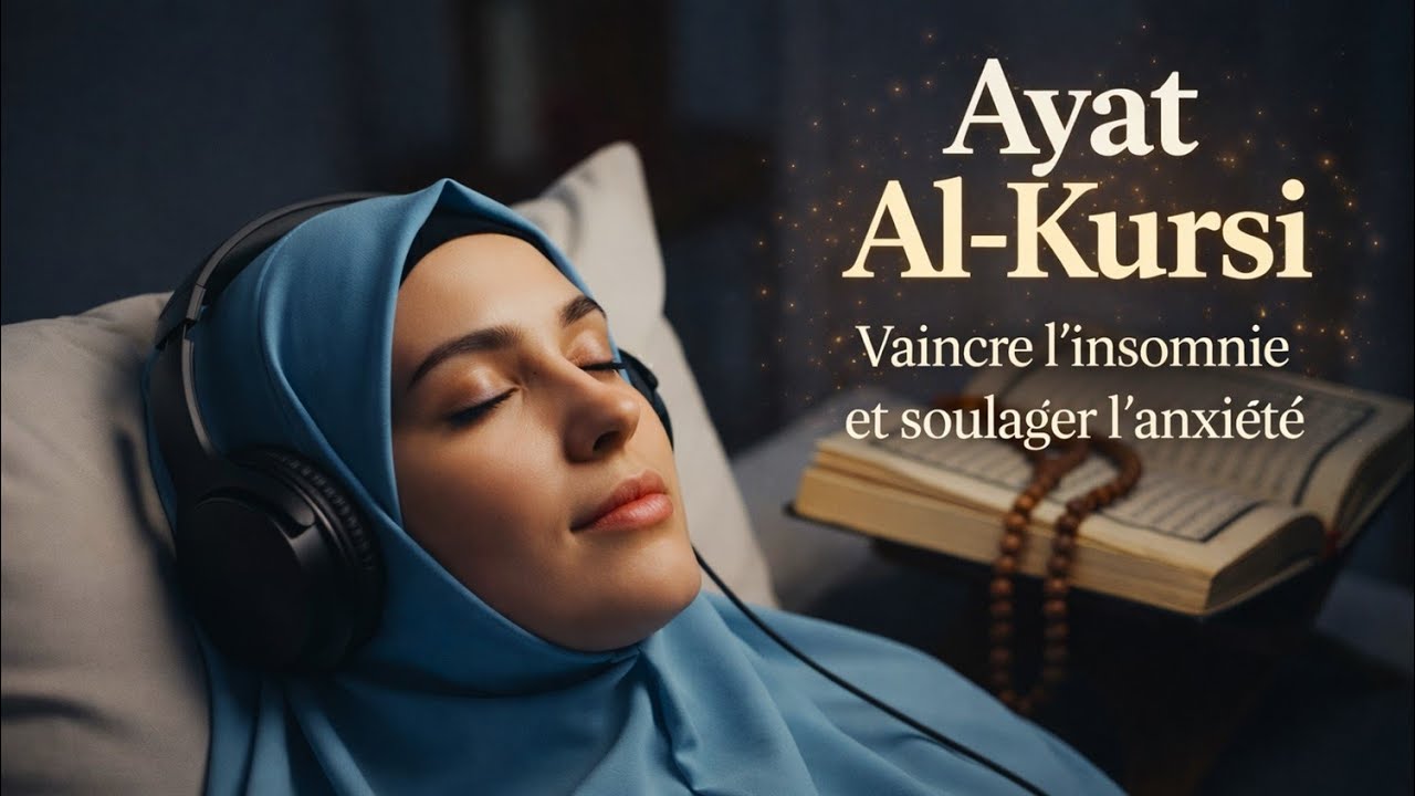Endormez-vous en 3 minutes avec cette Ayatul Kursi qui chasse les mauvais esprits et le mauvais