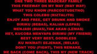 PARCO STUDENTO FT RIZTALITO   FREEWAY LYRIC