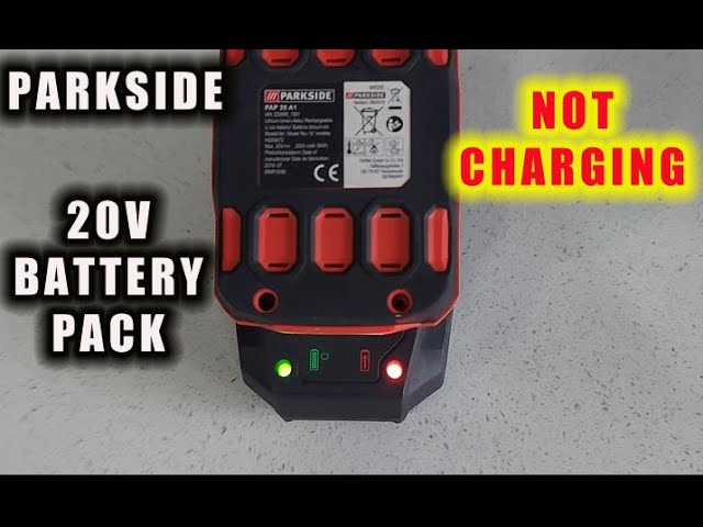 Non functioning PARKSIDE 8Ah Smart Battery - now I Fixed it! 