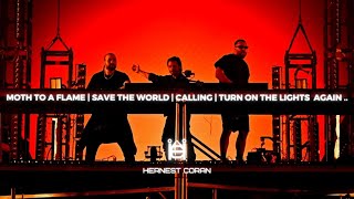 Moth To A Flame | Save The World | Calling | Turn On The Lights again.. [HC &  Polyzy Reboot]