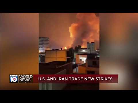 U.S. and Iran trade new strikes