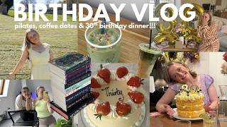 spend the week with me! 🌷📚✨🧁 birthday celebrations in Bath, coffee/pilates dates & reading updates!