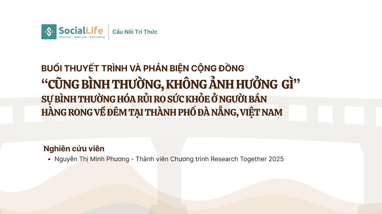 CẦU NỐI TRI THỨC 03 - “CŨNG BÌNH THƯỜNG, KHÔNG ẢNH HƯỞNG GÌ"