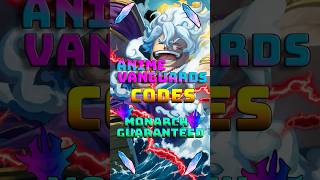 FREE MONARCH CODE FOR ANIME VANGUARDS (6/1) #youtubeshorts #shorts #fyp #roblox #gaming