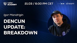 Ethereum Dencun Update: разбор 💎 Igor Mandrigin, Gateway.fm