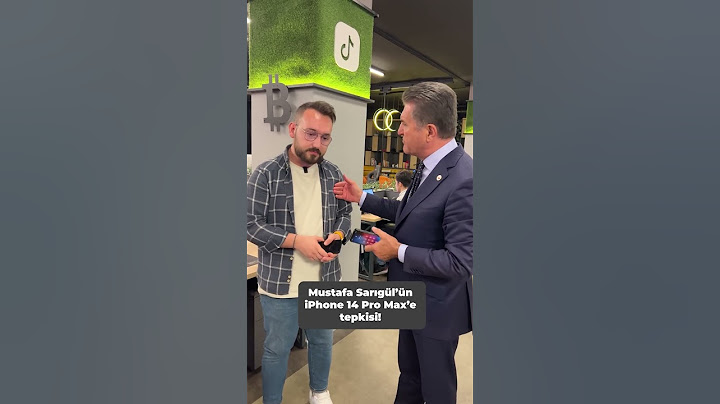 Mustafa Sarıgül iPhone 14'ü tokatlıyor!