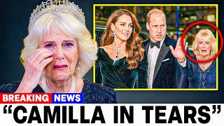Catherine Wears Diana's Forbidden Sapphire Set - Camilla Cries After William's Order at Gala Night!!