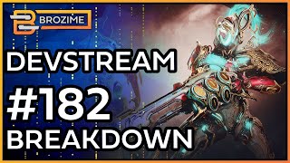 TRINITY REWORK, 1999, & THE CODA | Warframe Devstream #182 Breakdown Profile