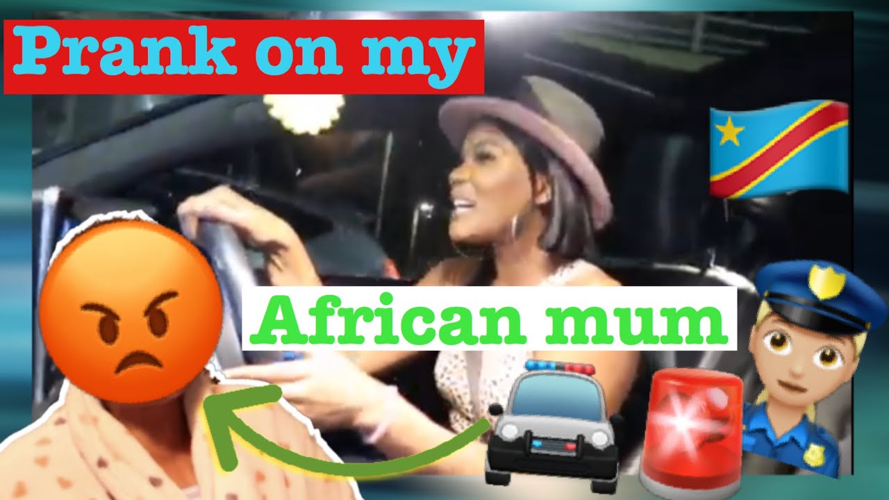 POLICE CAR CHASE PRANK ON MY AFRICAN (CONGOLESE) MUM *LINGALA* | NEVER AGAIN 😞💔