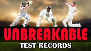 Most Difficult Records to Break in Test Cricket | Top 10