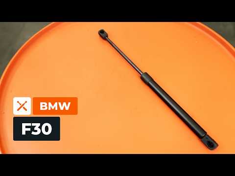 Como substituir as molas a gás da porta da bagageira no BMW F30 [TUTORIAL DA AUTODOC]