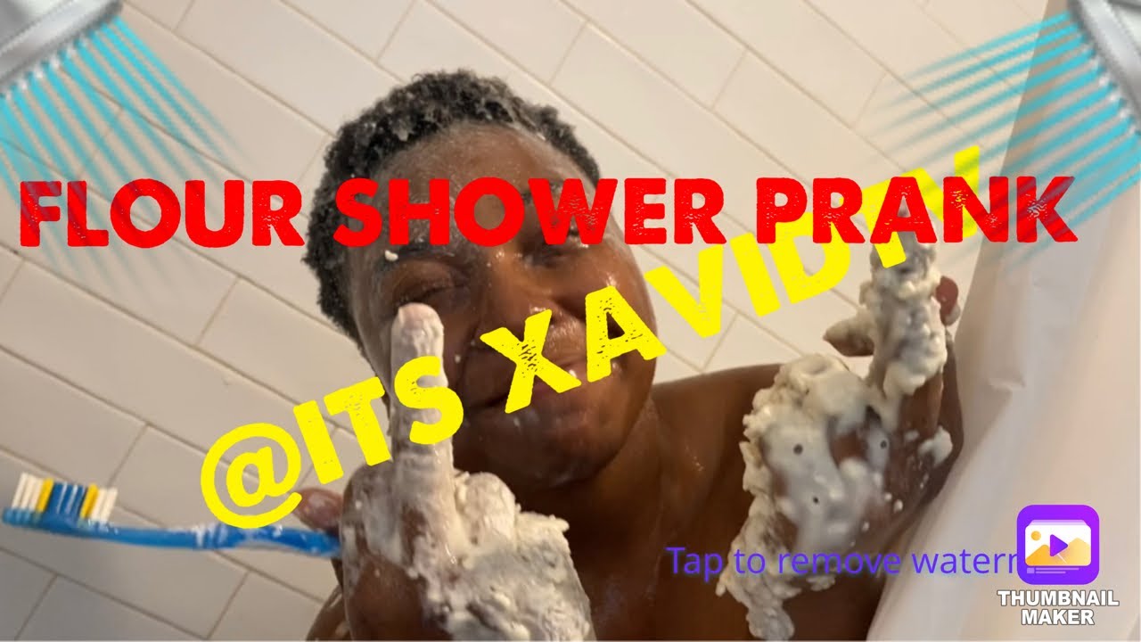 FLOUR SHOWER PRANK On Rey Bucks🤭 YouTube