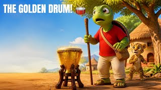 Kobi and the Golden Drum 🐢🥁 | African Moral Story for Kids | Honesty Matters