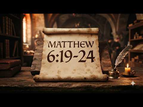 Matthew 6:19–24. What does it mean to store up treasure in heaven, and why does Jesus tie that ....?