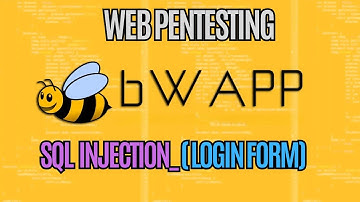 bWAPP "SQL Injection in Login Forms Hero🔐💥"