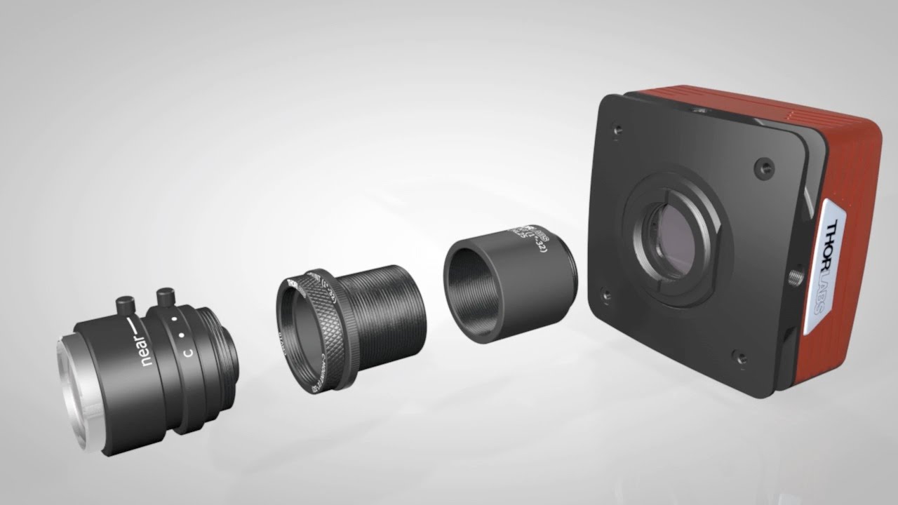 Thorlabs · Adjustable C-Mount Extension Tubes