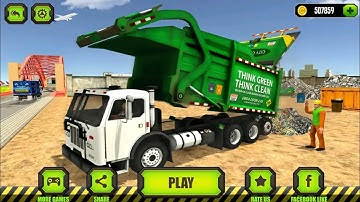 TRASH TRUCK SIMULATOR #4 - ANDROID IOS GAMEPLAY WALKTHROUGH