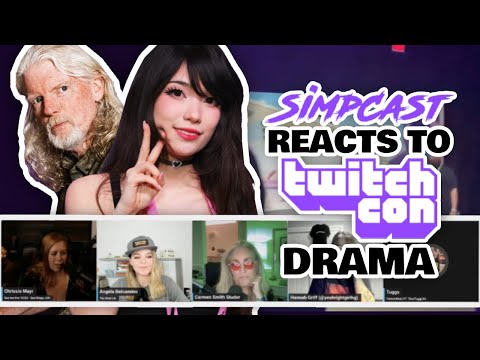 SimpCast Reacts to the TwitchCon Drama! Emiru! Creepy CEO, Taylor Lorenz! | SimpCast Highlights