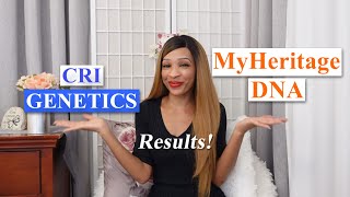 DNA Test Results! MyHeritage VS CRI Genetics!