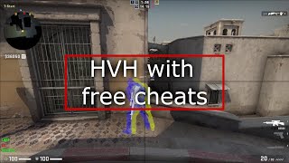hvhing with free cheats ft. gethad.es and xy0