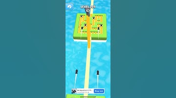 Stacky Dash level 205 gameplay solution. 🚀 HaZaRd LeVeL 🚀 Android iOS stickman maze game 🎮