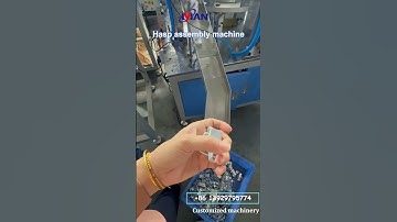 automatic  assembly machine for hasp lock latch