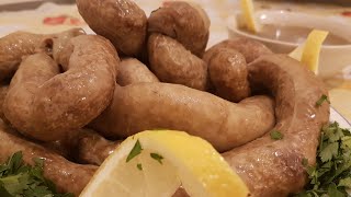 سجقات الخاروف - طريقة طبخ وتنظيف السجقات Sausages