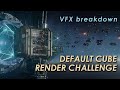 Default cube render challenge  11th place  blender vfx breakdown
