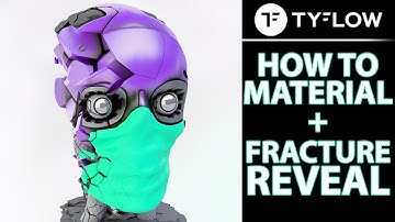 Material + Reveal | Tyflow - Easy