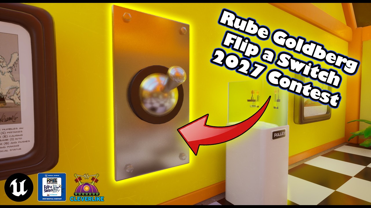 #UnrealEngine #RubeGoldberg Flip a Switch 2027 Challenge - Premier