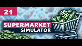 Supermarket Simulator - S2 Ep 21 - Clearance Closeout on Pet Food \& Cleaning Sponges - No Commentary