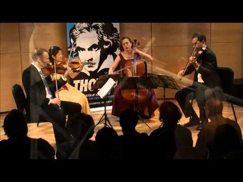 Beethoven String Quartet No. 9 in C major,  Op. 59, No. 3 - Jasper String Quartet (Live)