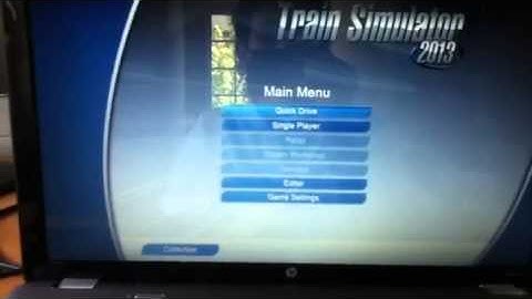 Train simulator 2013 error