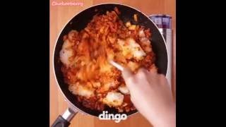 #DINGOFOOD中字 -- 芝士紫菜包飯