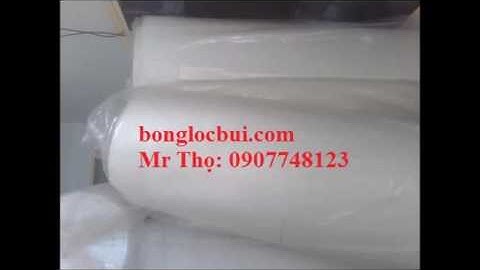 Bông lọc nước nuôi tôm