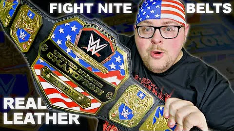 WWE United States on REAL LEATHER!