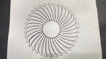 Spirograph | Ruler Art | Geometric design ASMR Satisfying video #spirograph #design
