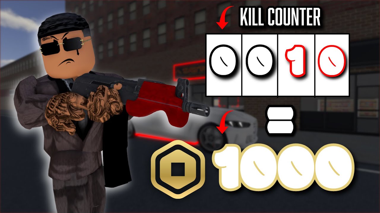 1000 РОБАКСОВ ЗА КАЖДЫЕ 10 УБИЙСТВ В ИСПЫТАНИЕ No Mercy Roblox!