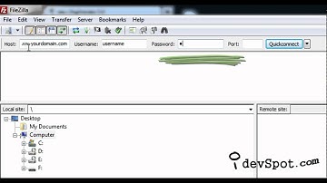 How To Connect Website in FileZilla FTP Program