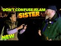 Don&#39;t Confuse Islam Sister John Fontain &amp; Lady Visitor | Speakers Corner | Hyde Park