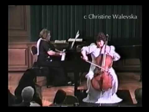 Tchaikovsky / None but the lonely Heart Op.6-6 cello perfoming by Christine Walevska